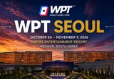 WPT Seoul 2026 일정 안내 | 10월 30일(금) ~ 11월 9일(월)